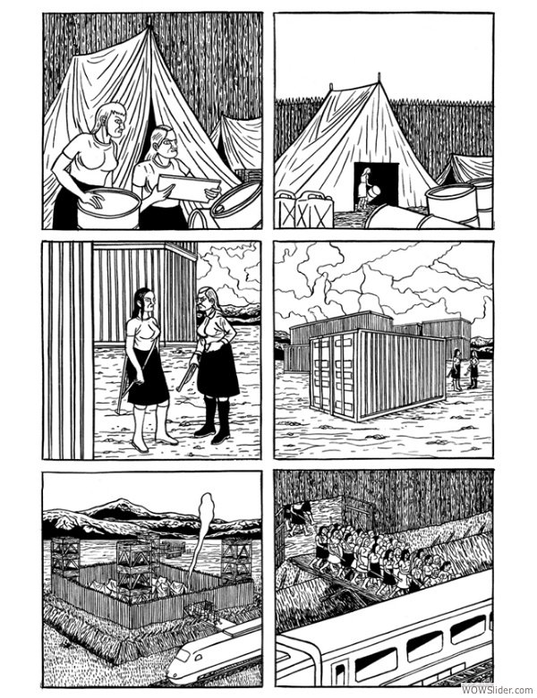 BilderUndWorte's tweet photo. #Strapazin #113 #Eisenbahn #Cover &amp; #Art by #HelgeReumann Quelle: https://t.co/pSFp2cU28U #ComicArt https://t.co/hnPMtyUQaa