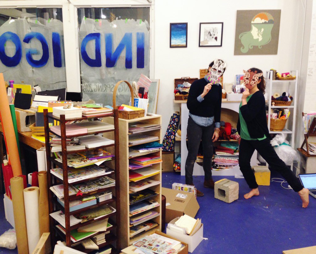 A sneak peek of the space, everything's coming together for our opening potluck tonight! facebook.com/events/1539126…