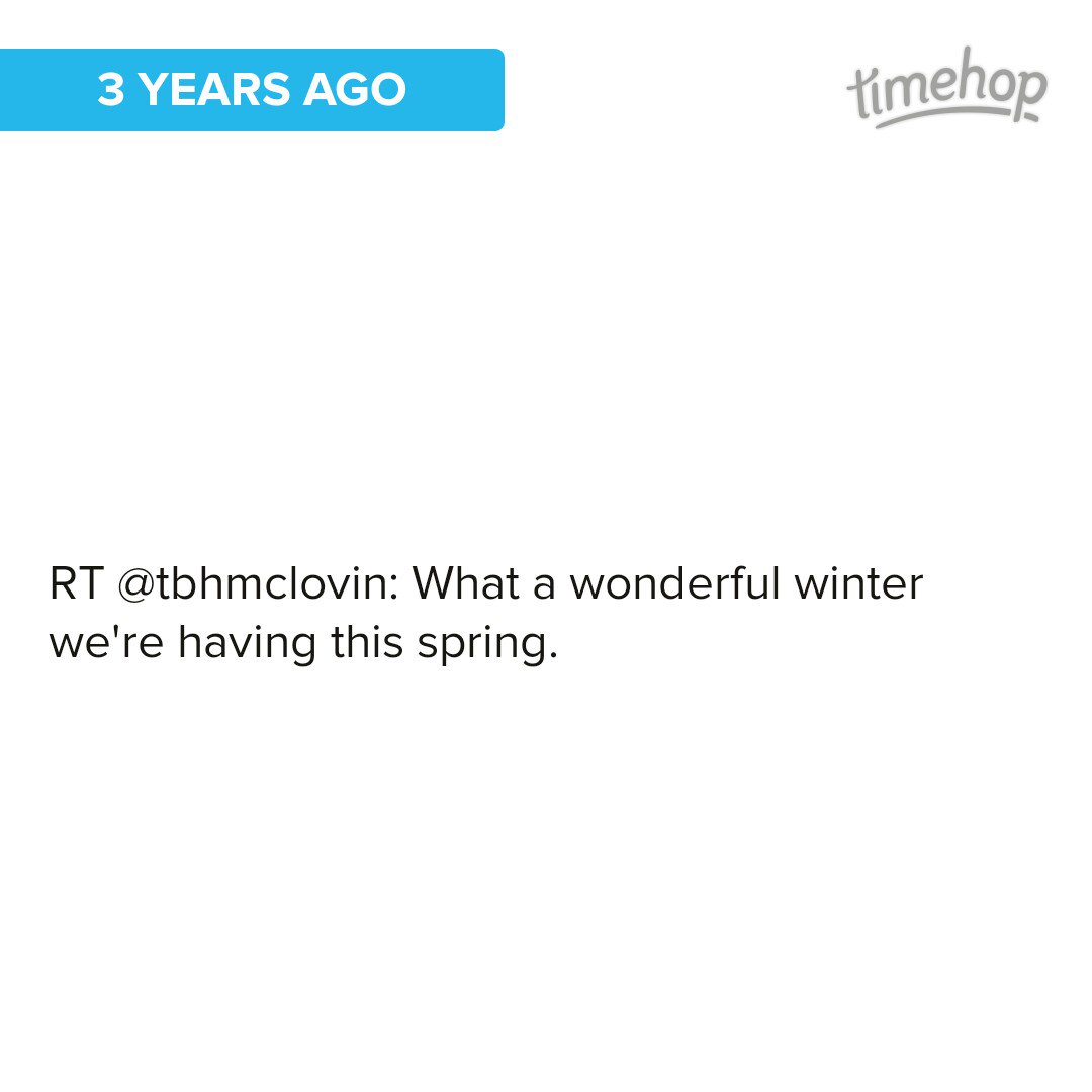 Csell75's tweet photo. Exactly 3 years ago today! via @timehop https://t.co/JZoIq6yqRi