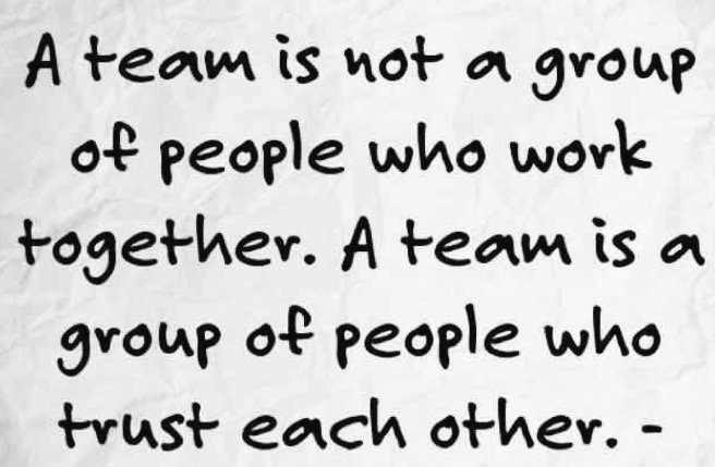 KenStellon's tweet photo. #team & #trust https://t.co/wJpV8bEE79