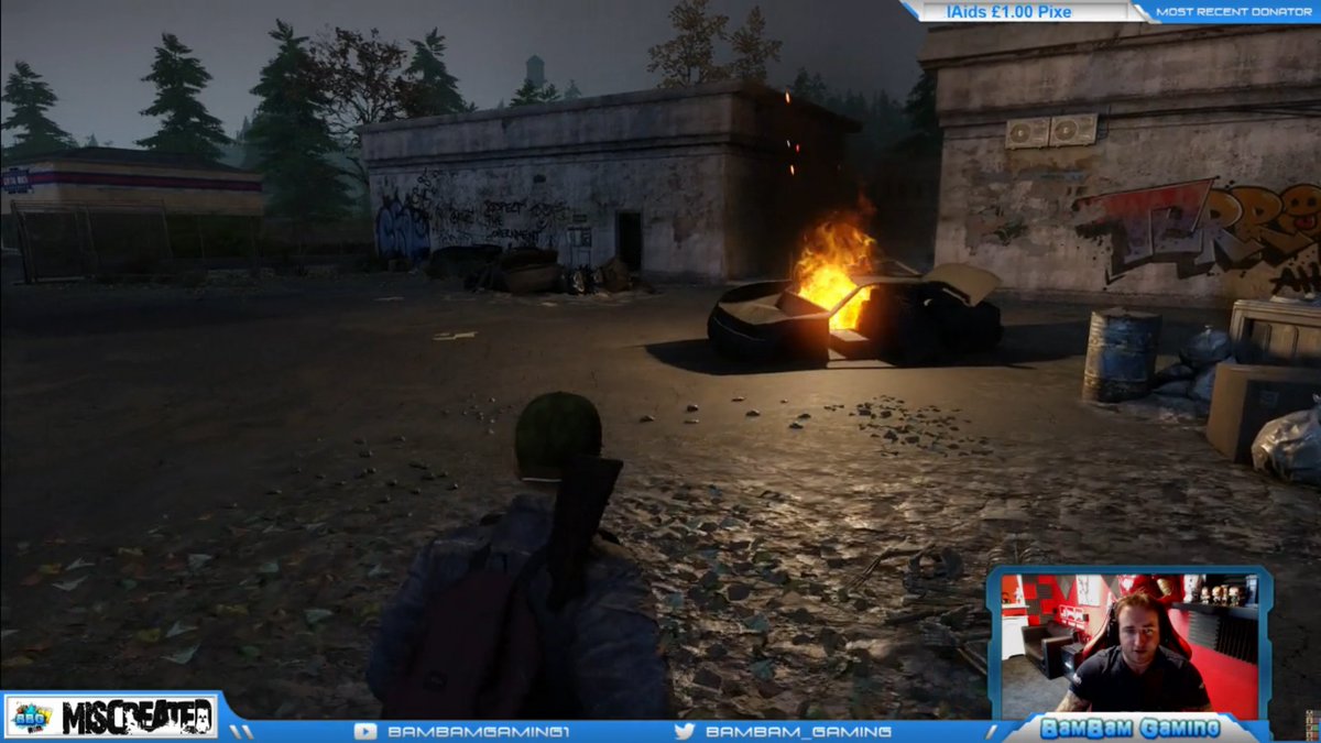 Mr_Deanos's tweet photo. Some mid afternoon Miscreated action! https://t.co/5P9JCSHH5N. Check out the new patch and welcome Bamlaaa back! https://t.co/h5AIDGD0eb