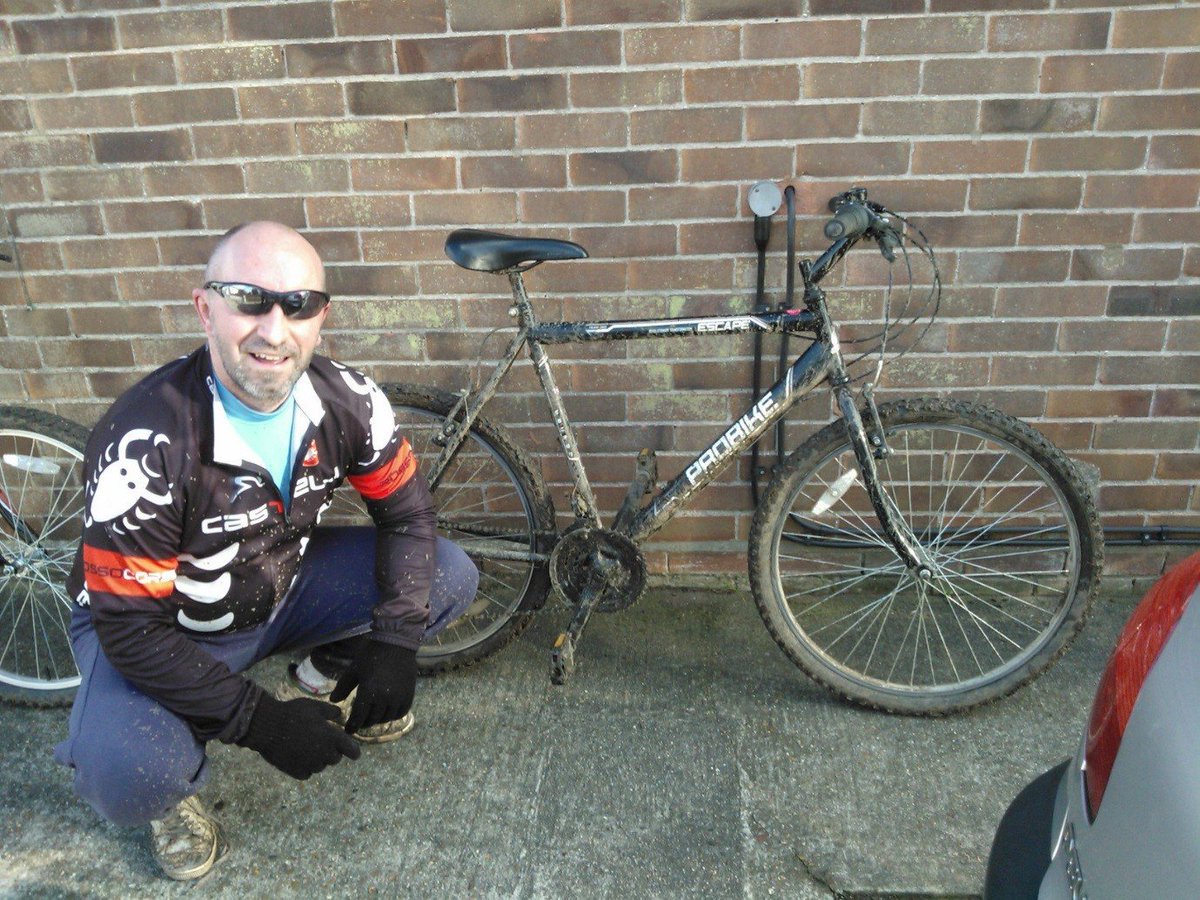 @TescoEastAnglia <a href="/paddles1981/">Mike</a> back out on the mountain for a blast in the woods. Best way to keep fit ever. Love it!