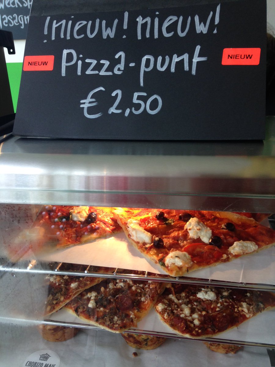 De keuken is op stoom! #pizzapunten #test #popupstore