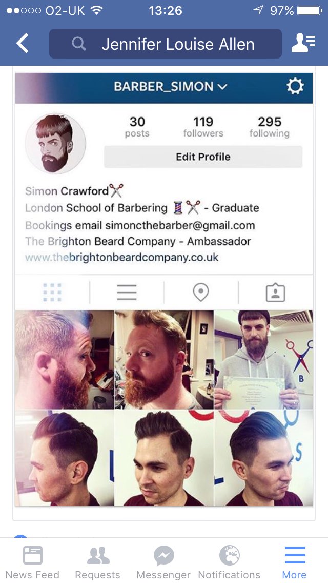 LadyPubdiaries's tweet photo. Men of South London, do you need pampering this Easter? Then give my @moley1982 a shout, simoncthebarber@gmail.com https://t.co/Ond7uvVEx0