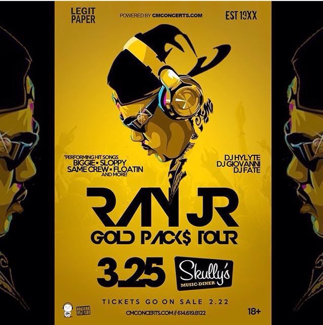 Mike_Perfect's tweet photo. Tonight @rayjr216 Columbus gone be Crazy #GoldPacksTour https://t.co/DDQlnaQTcn