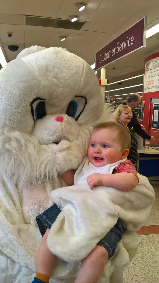 Todays youngest and cutest visitor. #EasterWeekend #funinfirmary