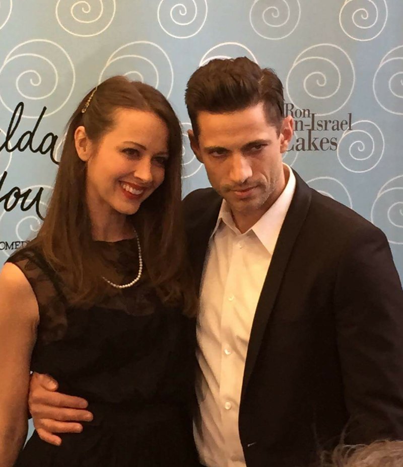 #AmyAcker and her better half #JamesCarpinello