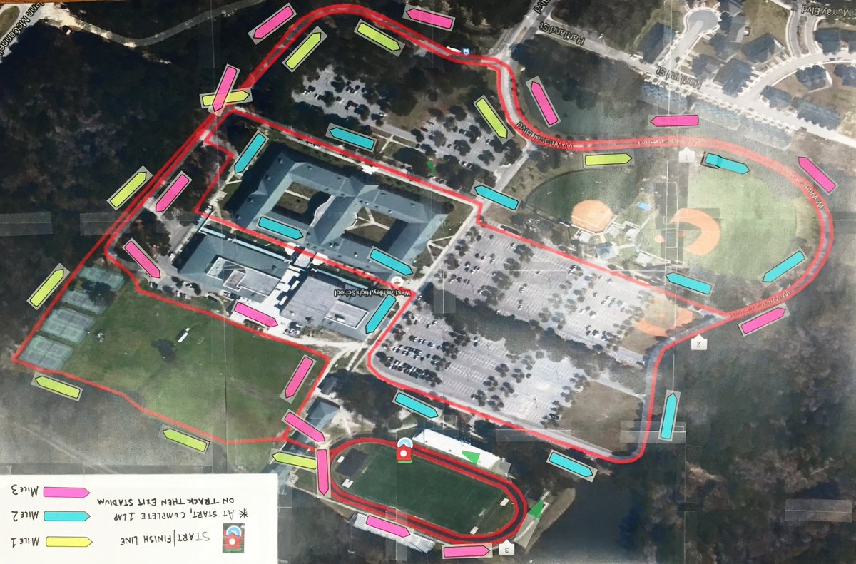 DashThruTheDen's tweet photo. WA 5K Route! https://t.co/7sMDuNSfer