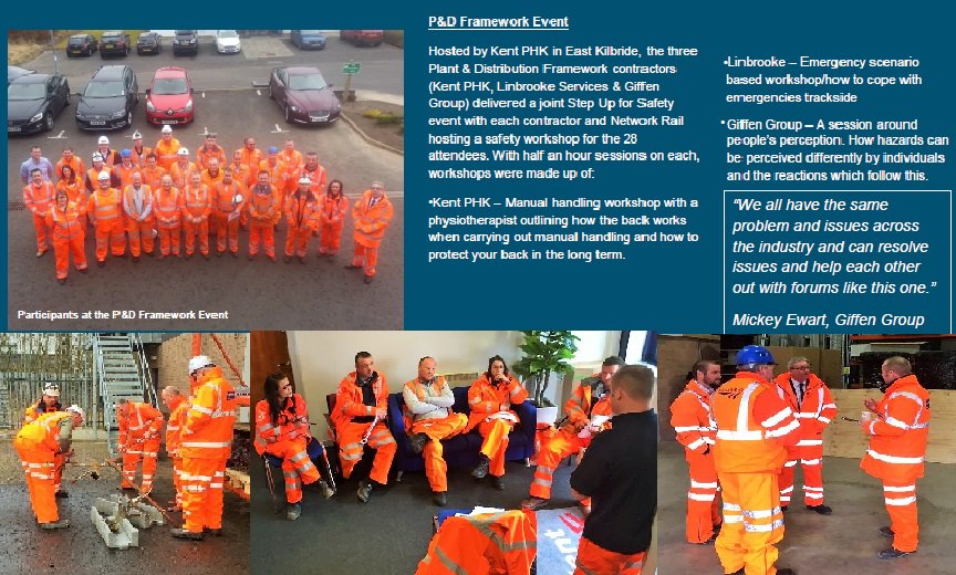 GiffenGroup's tweet image. @networkrail P&amp;amp;D Framework #StepUpForSafety Event attended by @GiffenGroup #CollaborativeWorking #ThinkSafeWorkWise