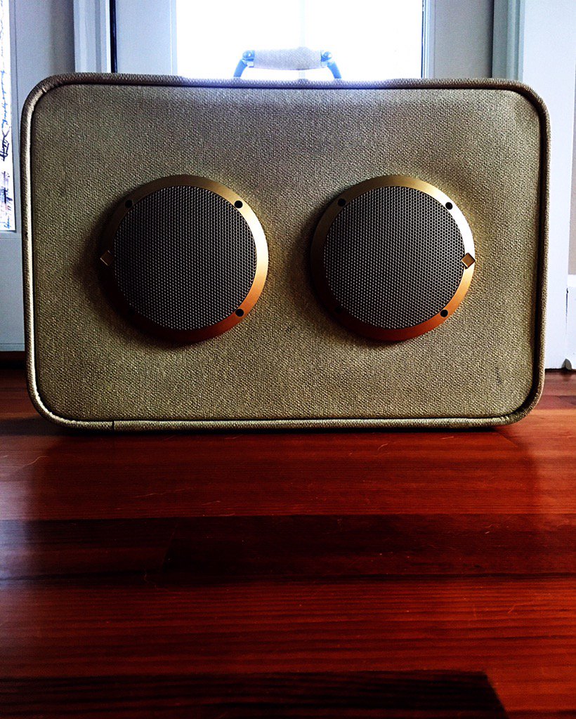 PlayBkPlay's tweet photo. New beach toy. This #wheary boom case sounds amazing!! ⚡️ https://t.co/lr61mnwgLS