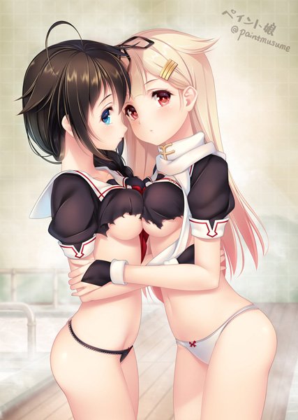 特典タオル用のイラストです。サークル直販でバージョン問わず、忠犬と狂犬を両方購入の場合プレゼントします。実物にサインはありません。 