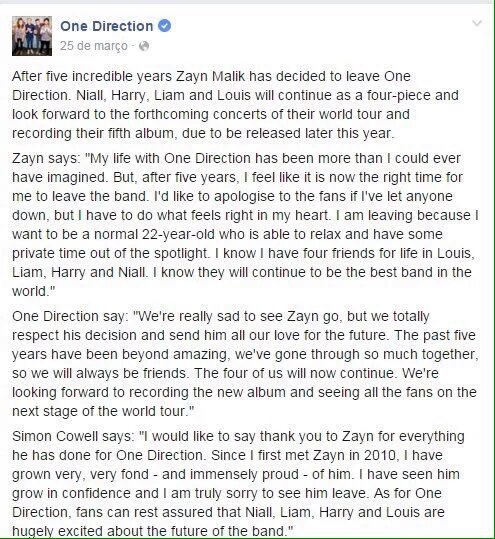 heathcIiffz's tweet photo. faz um ano q eu achei q td ia acabar, q me acabei em lágrimas e todo o fandom tava sem forças #1YearWithoutZayn https://t.co/nBege1haEk