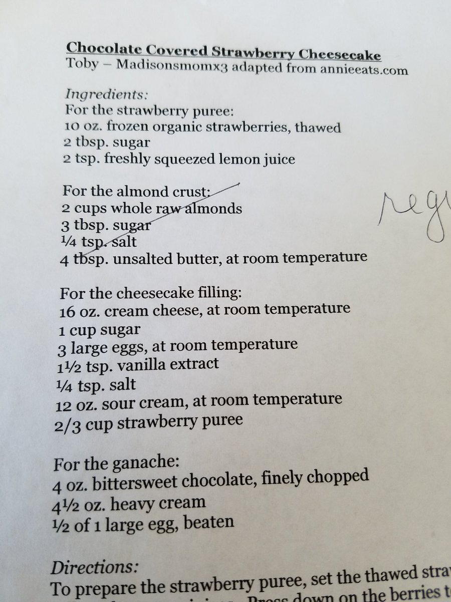 TobyDempsey's tweet photo. @Lcorrao2 cannot find it online for the life of me!  Trying to send you a photo of recipe. https://t.co/1qCv3iQVfu