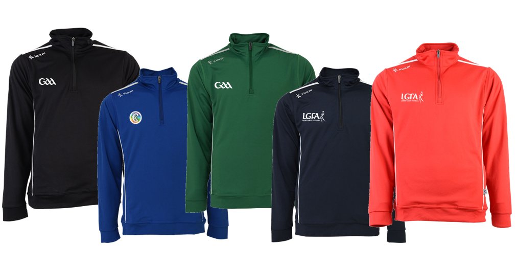 KukriGAA's tweet photo. Check out our new range of 1/4 zip track tops! Great prices &amp; personalisation available. Message for more details! https://t.co/CoSFBzoXVA