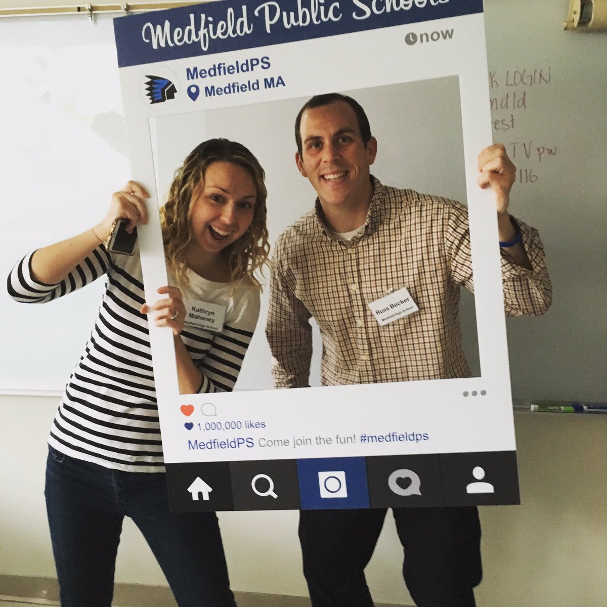 KMahoney21's tweet photo. Me and Russ enjoying an Instagram session at #dldmedfield https://t.co/rJ40XramVI