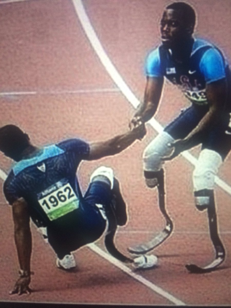 "The first to help you up are the ones who know how it feels to fall down."