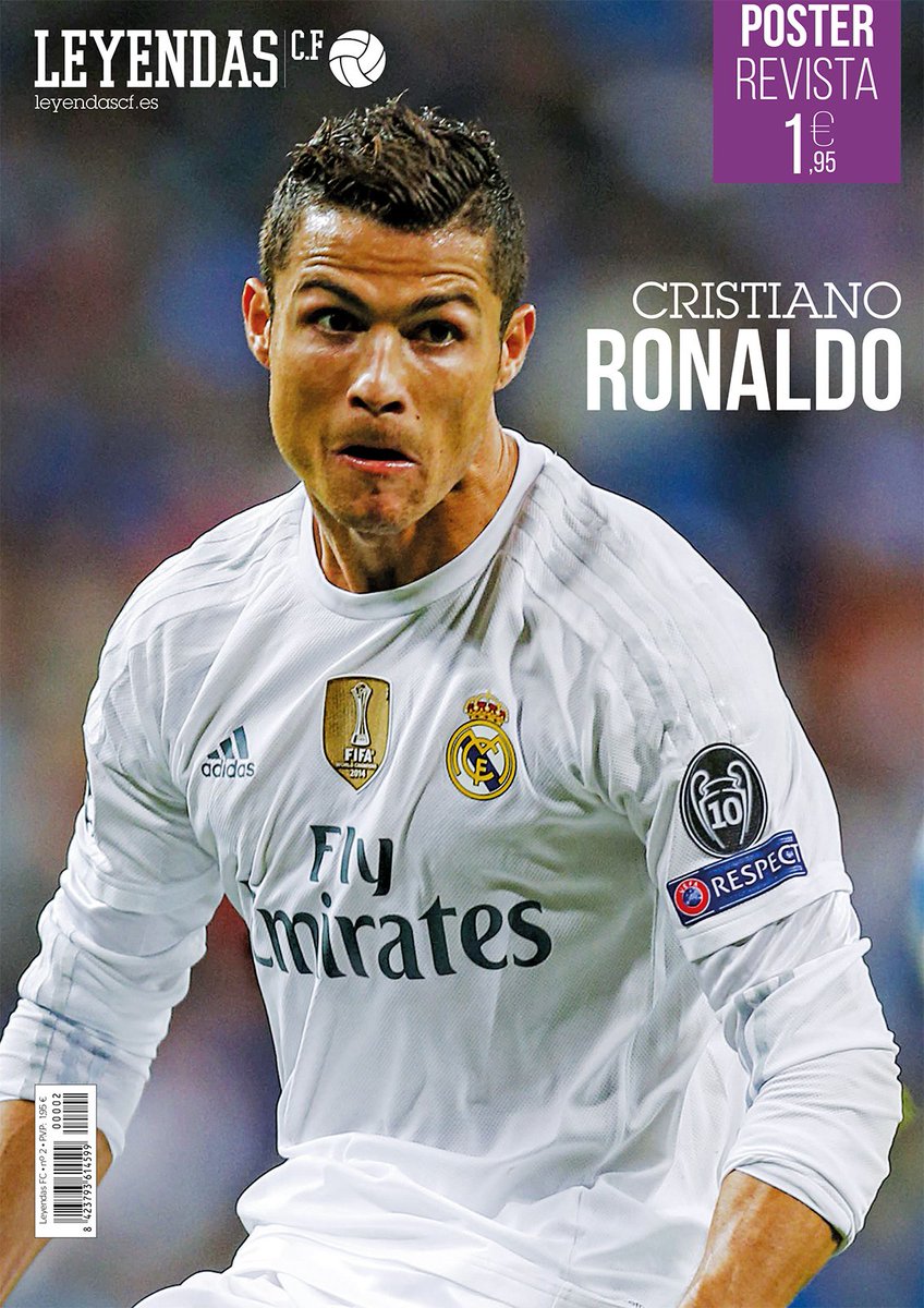 leyendascf's tweet photo. Ya está en los quioscos de la mayoría del país el segundo LeyendasCF dedicado a Cristiano Ronaldo. https://t.co/HKI0DukBIS