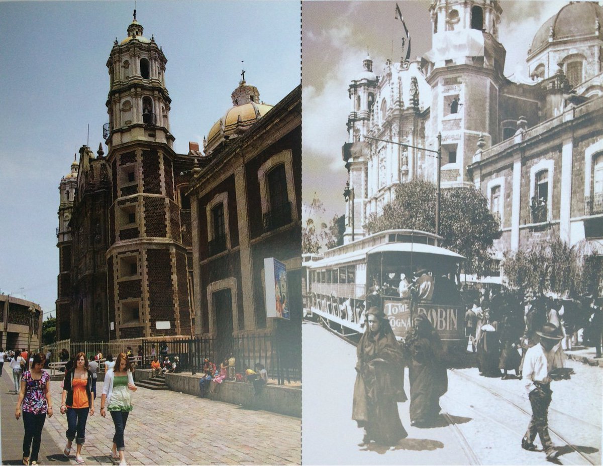 HistoriaCDMX's tweet photo. Antigua Basílica de Santa María Guadalupe https://t.co/oq2ydGARWC