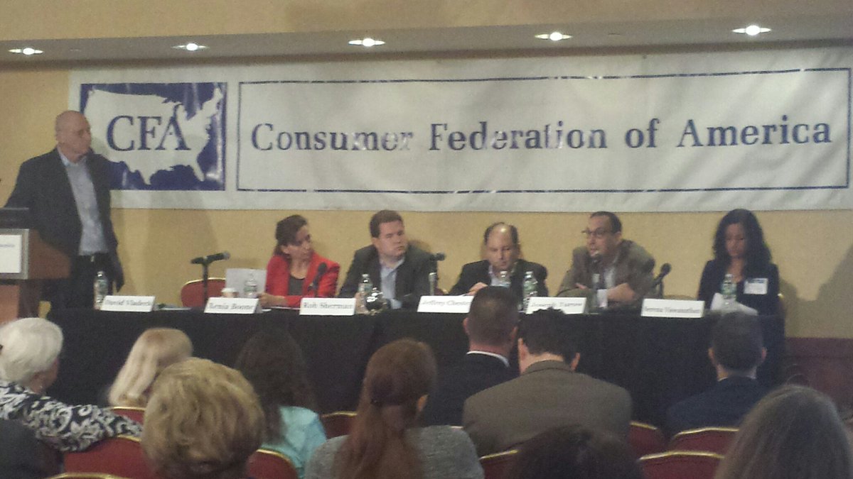 ConsumerFed's tweet photo. Future of Marketing w/ @GeorgetownLaw @FTC @AnnebergPenn @chesterj1 @DMA_USA @rmsherman #CFACA2016 https://t.co/1mfSBfvVhO