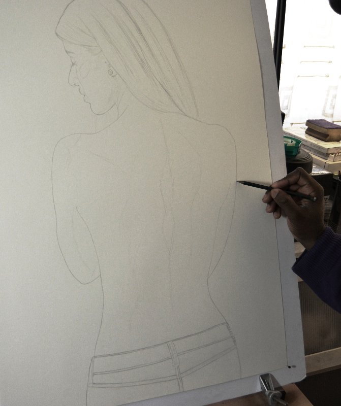 KOkaforart's tweet photo. Stage 2! On to the next #Interlude drawing :)
#InterludeSeries #StagesOfEvolution #Pencil #Charcoal #Drawing https://t.co/IofuwjyHlX