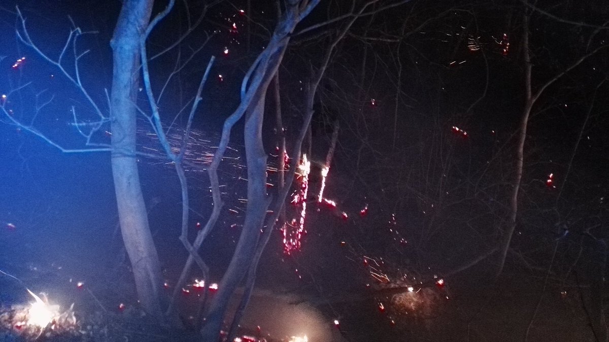 BomberosACG's tweet photo. Apoyo en incendio forestal en reserva privada en Cuajiniquil de La Cruz, Guanacaste @tonopizote @sinac_cr https://t.co/wvH4b66WEO