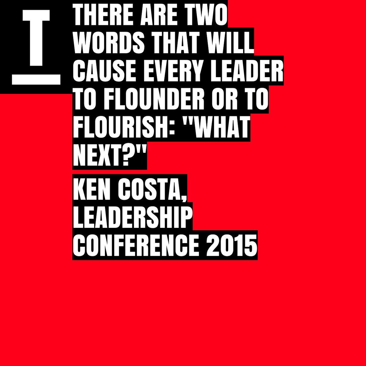 allysimone's tweet photo. #Quote by @kenjcosta at #LC2015. #leadership #podcast #faith https://t.co/f5PltBR65C