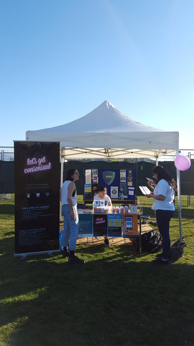SARA_UBCO's tweet photo. Booth for RECESS is all set up! Don't forget to come see us! #recess2016 #ubcoconsentculture #ubcosara https://t.co/nyd2Z3F7Pn