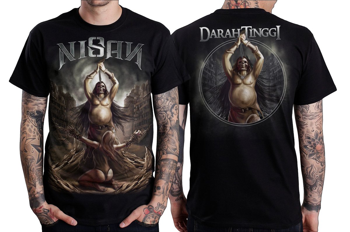 Ts. Nisan 
Plastisol Ink, Tag : Gildan
 idr : 115k (free CD promo Nisan)
 CP. 0853 78749211, PIN. 27E0F807