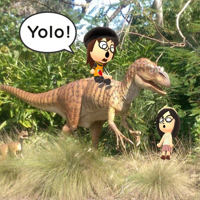 Sweetochii's tweet image. Little D! What are you doing?! You gon' get eaten! 😂 @InstantClear #miimoto
