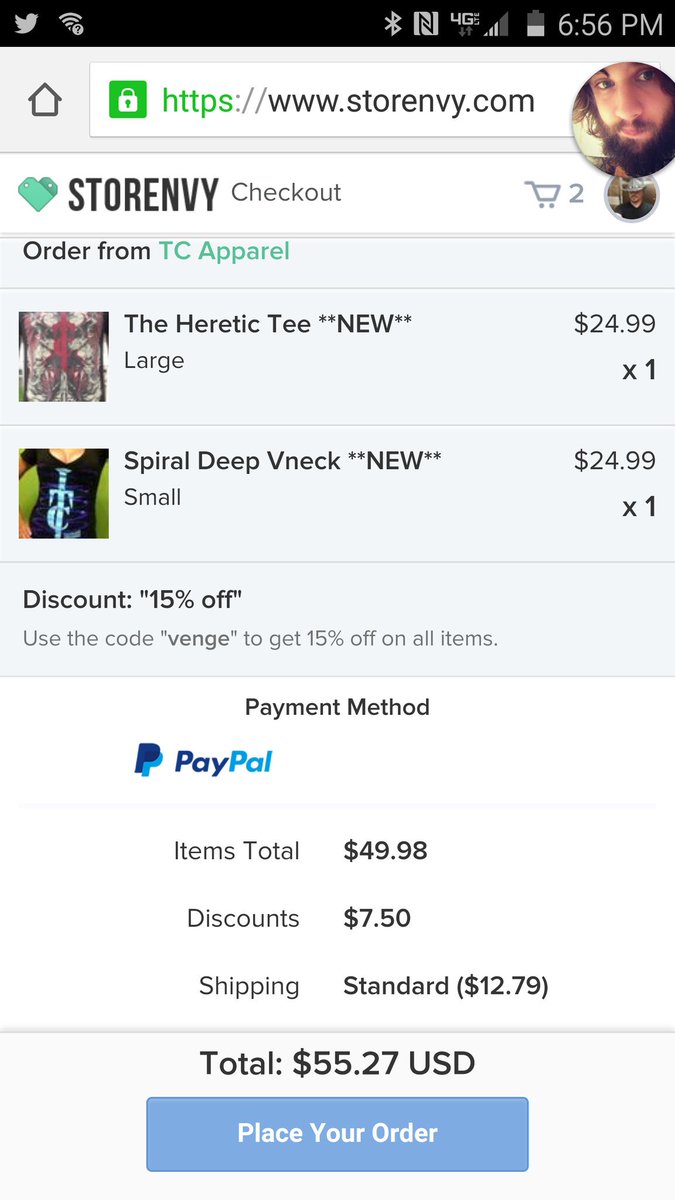HoMiE_vG's tweet image. @TC_Apparel is shipping tonight I just saved money use my discount venge 15% off yall