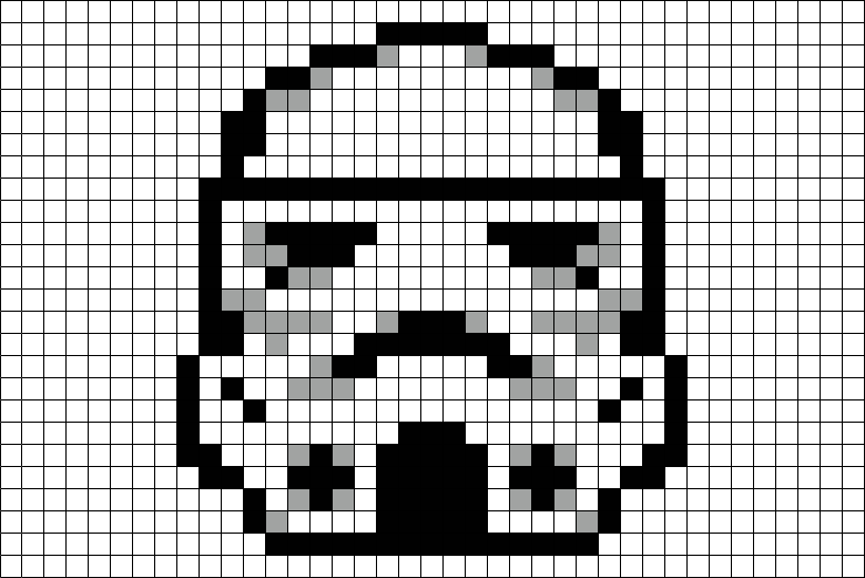 Featured image of post Pixel Art Grid Star Wars - Speedpaint pixel art another death.