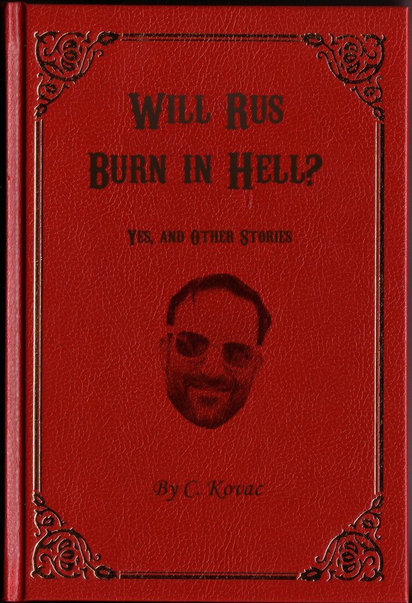 thisSETH's tweet photo. Hey @ChadKovac, thanks for that advance copy of your tell-all! Some really crazy stuff! #rIPrUS https://t.co/Em54W7XE8t