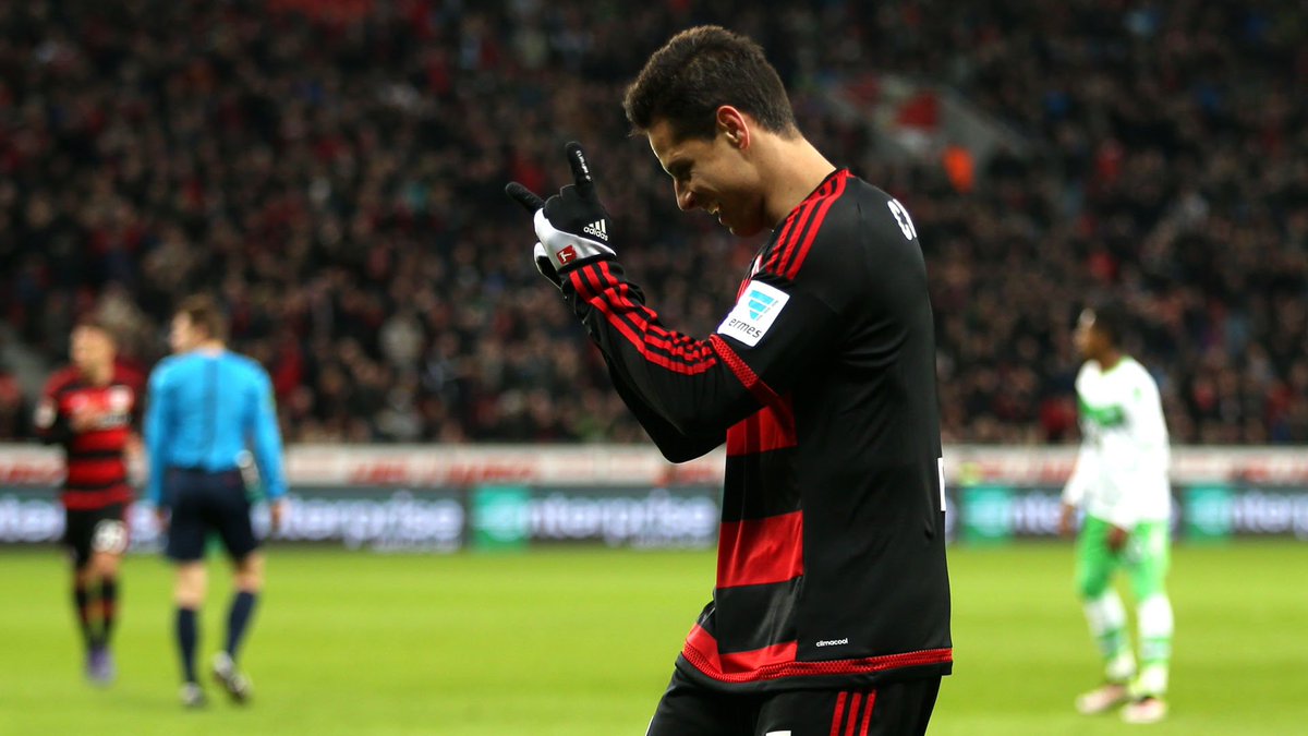 bayer04_en's tweet image. 3 goal-scorers, 3 happy faces, and 3 points! 

Great start to the weekend!

#Brandt #Chicharito #Yurchenko