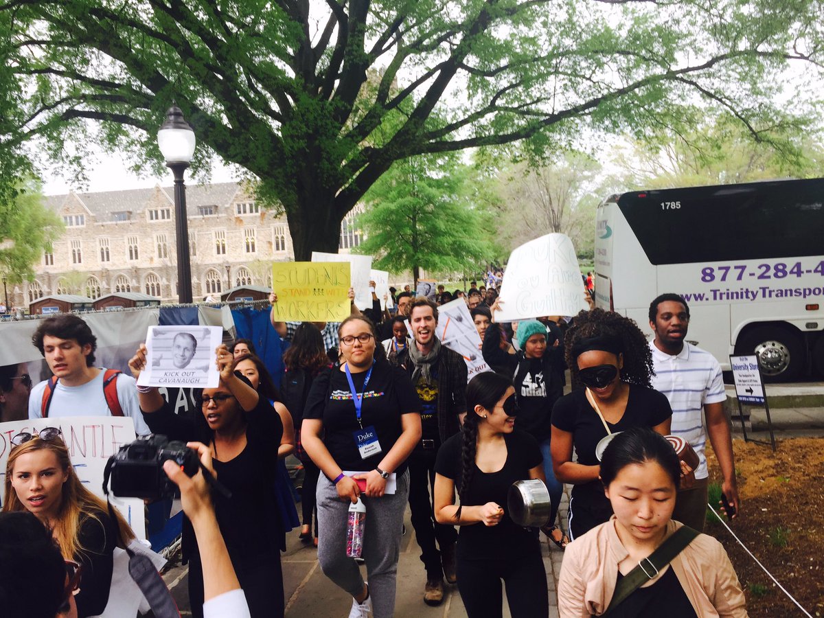 darklordmitch's tweet photo. #dismantledukeplantation solidarity with Duke workers! #trashtrask #duke2020 https://t.co/BEsisY7S1f