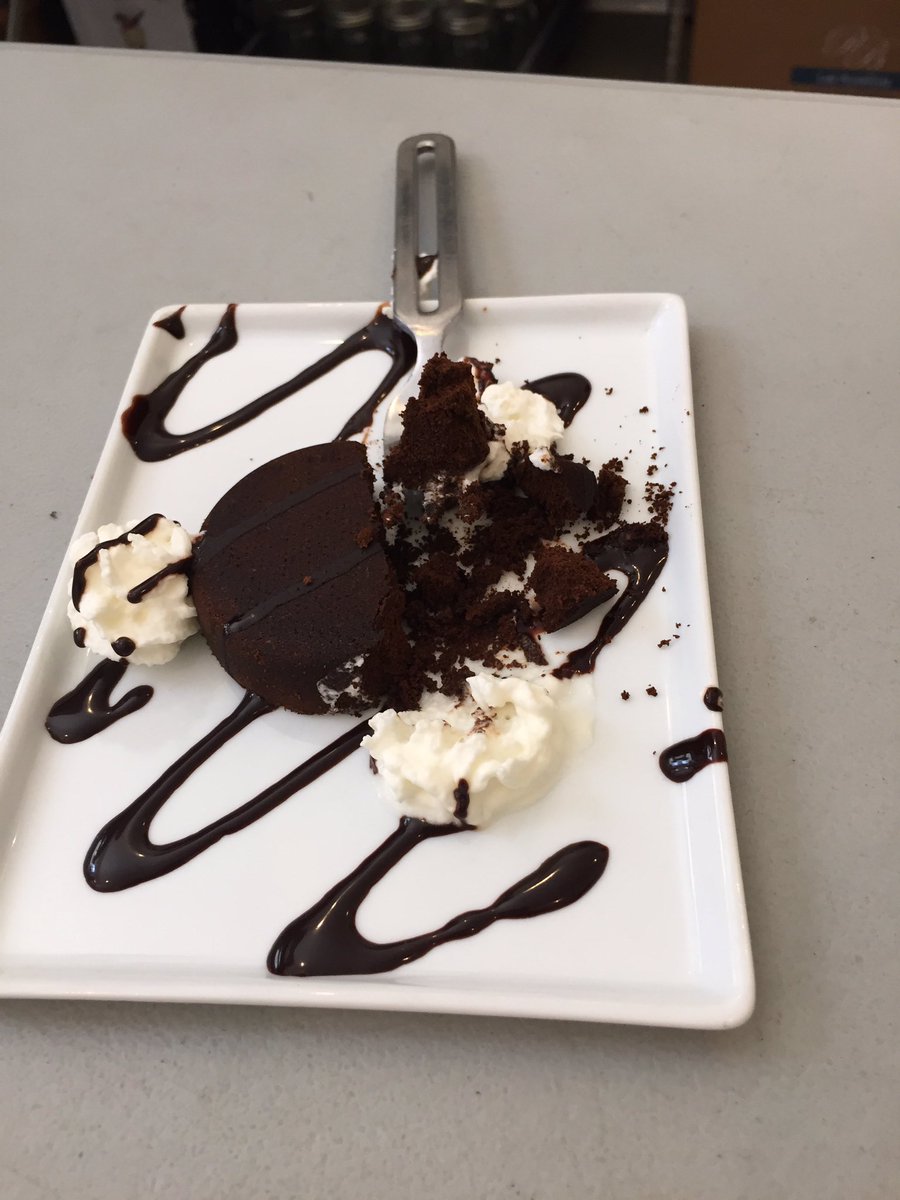 #AprilFools Guess who just got tricked into taking a bite of our new espresso cakelet (pure coffee grounds)?