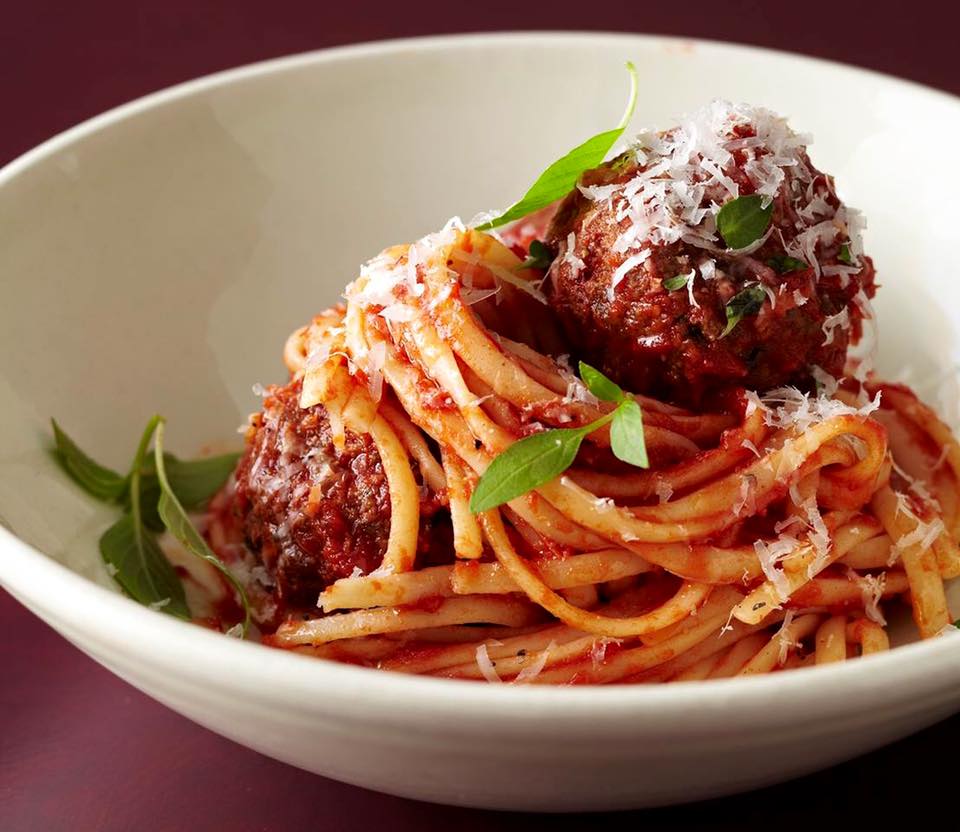eatarancini's tweet photo. Join us on tonight for $5 glasses of #wine and our new #SpaghettiAndMeatballs dish! #italianfood in #WestAsheville! https://t.co/9kDoooNGBF