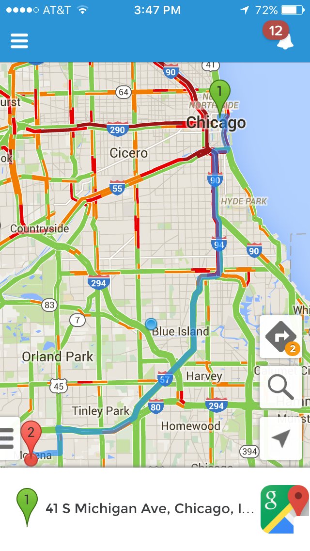 kloibz's tweet photo. #Salesforce1SmartMove I use SF1 and Geopointe to get to my favorite places with turn-by-turn navigation!!! https://t.co/AaFAgPuP0Y