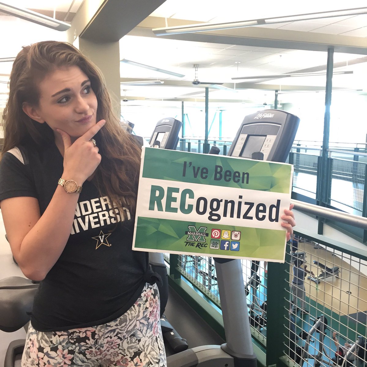 MURecreation's tweet image. GetRec on this April Fool's Day goes to Cassidy! Have a awesome cardio session on the bike 🚴🏻 #GetRec'd