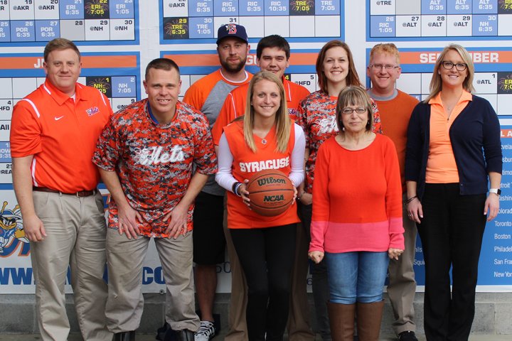 RumblePoniesBB's tweet photo. Best of luck to both the @Cuse_MBB  and @CuseWBB  in the #FinalFour this weekend #bleedorangeandblue #NCAA #CuseBB https://t.co/NuDUk6wtBq