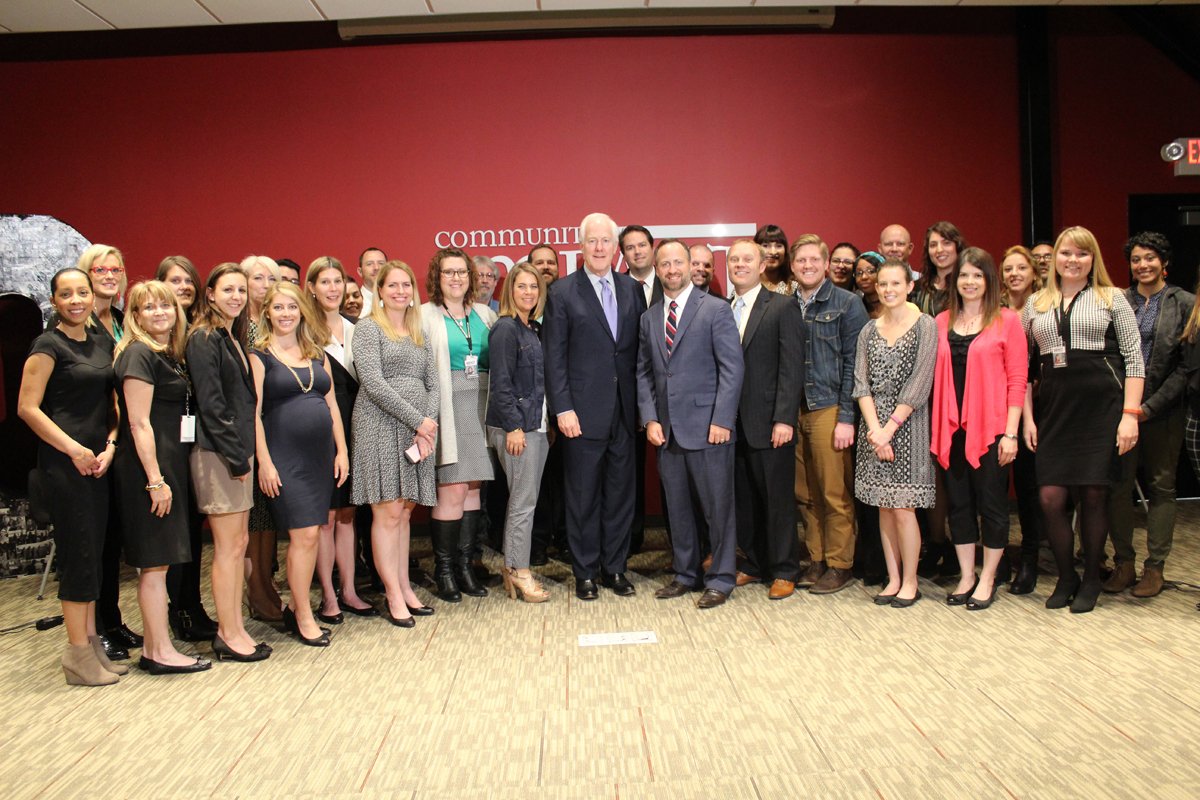 impactnews_wdl's tweet photo. That wraps up our #CoffeeWithImpact with Sen. @JohnCornyn. Look for the article in papers and online soon! https://t.co/cba51WrSe8