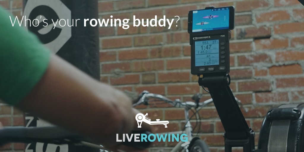 liverowing's tweet photo. Who's your rowing buddy? #concep2 #rowing #crossfit https://t.co/617Ie5UgMn