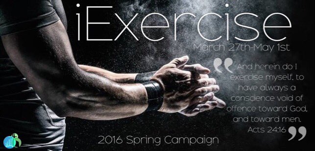 BaptistNorth's tweet photo. Sunday's getting closer! Excited to see souls saved, visitors in church, verses memorized, & lbs lost!! #iExercise https://t.co/E1oyZHshxL