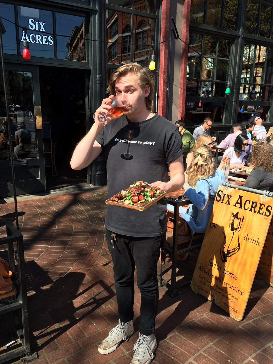 Guys! Our patio is open!!!! Let's the sweet sweet days of sunshine begin!