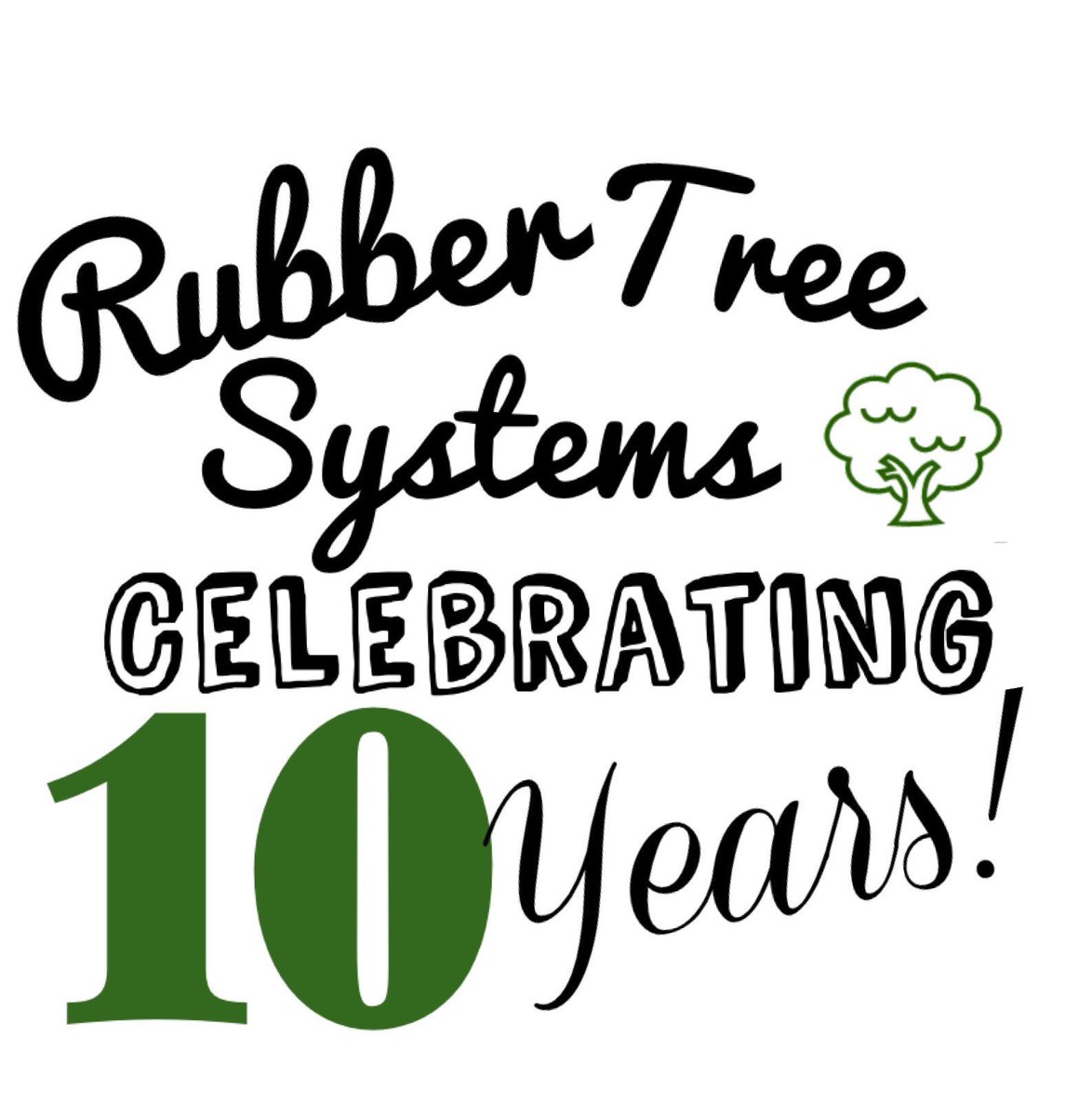 RubberTreeSys's tweet photo. Happy Anniversary to the Rubber Tree Team, proud to be celebrating 10 years in business! https://t.co/fPauKK5iIX