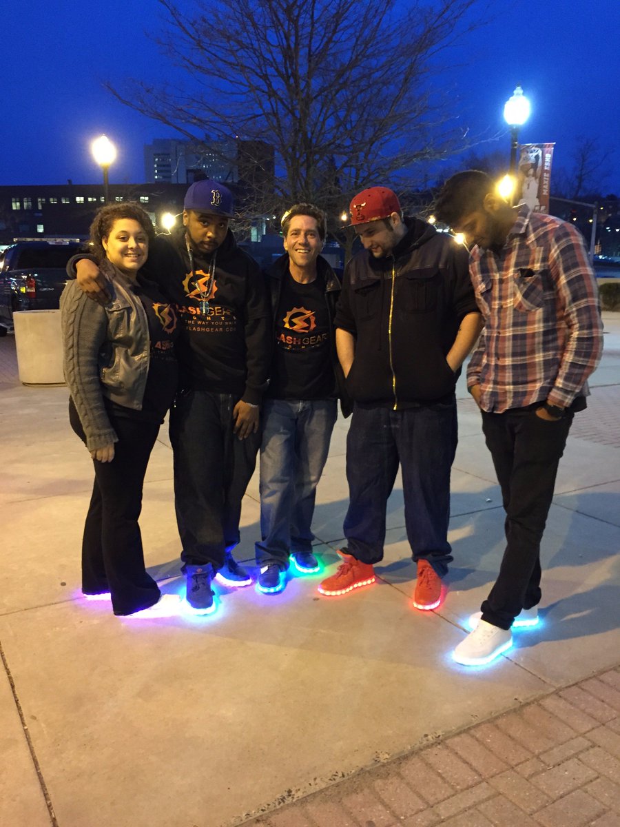 FlashGear_Kicks's tweet photo. Another great photo from the @HyperglowTour last night @ UMASS. Rockin' the awesome Flash⚡Gear kicks! #EDM #DJ #PLUR https://t.co/pIbkGp10lo