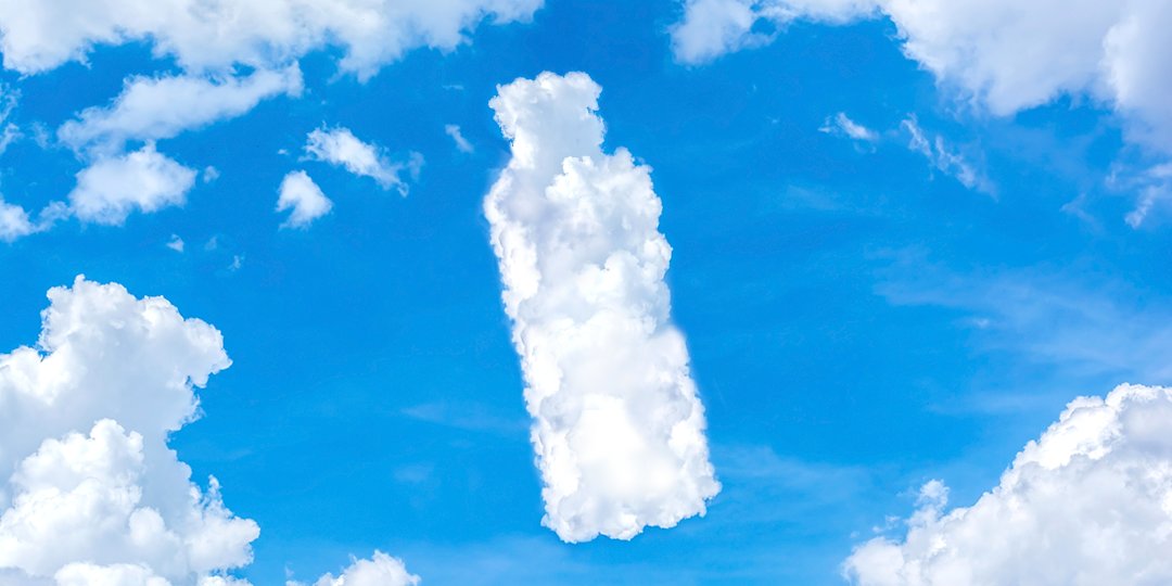 Some just see clouds, some see bunnies, some even see dragons. I only see Kale Blazer!