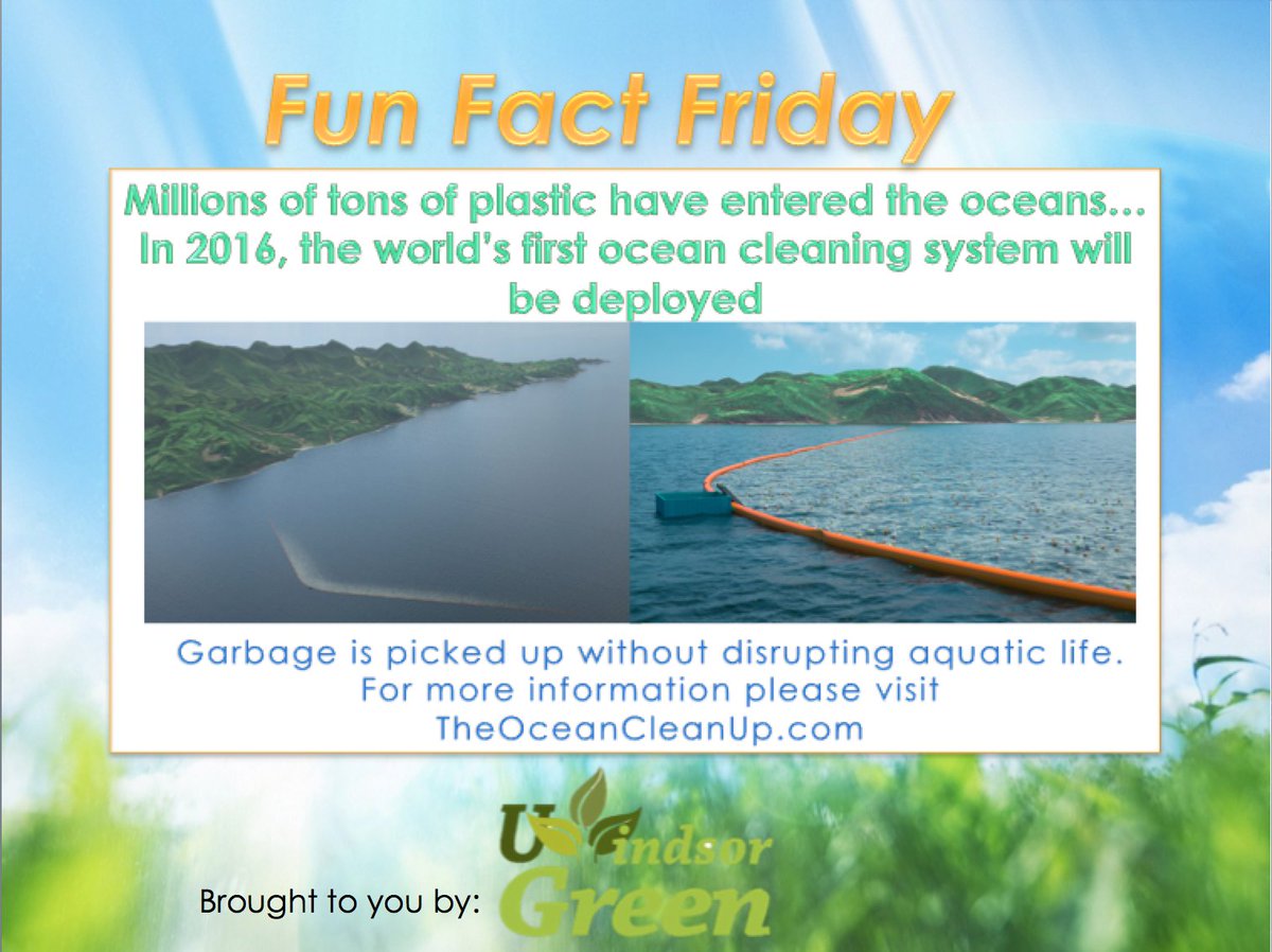 uwingreen's tweet photo. Happy #FunFactFriday from UWindsor Green! https://t.co/Encg8VYm5h