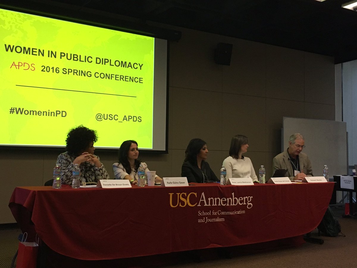 TC_LosAngelesBK's tweet photo. Attended the "Women in Public Diplomacy" conference @USCAnnenberg #WomeninPD https://t.co/ersnIZIDkD
