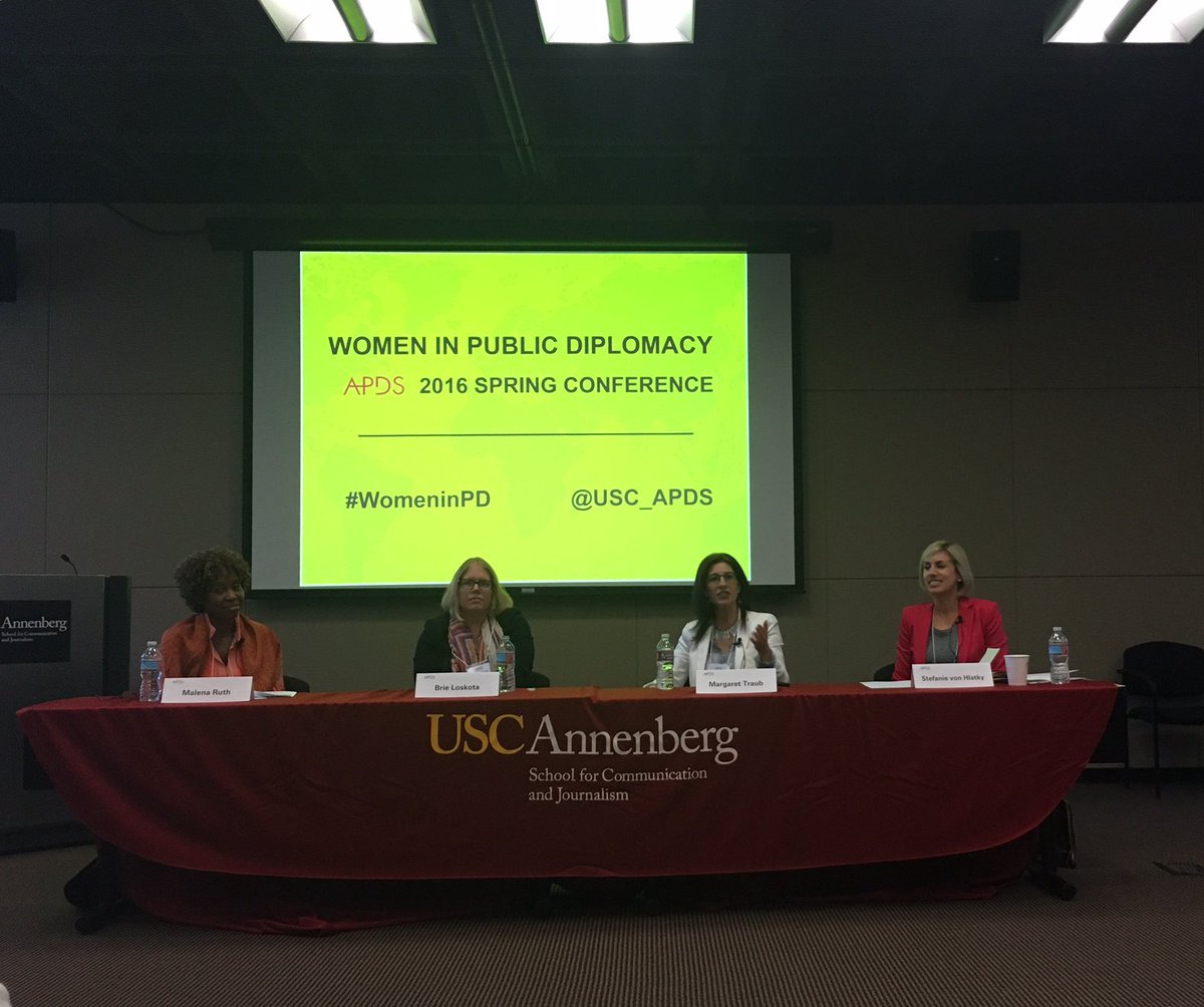 TC_LosAngelesBK's tweet photo. Attended the "Women in Public Diplomacy" conference @USCAnnenberg #WomeninPD https://t.co/ersnIZIDkD