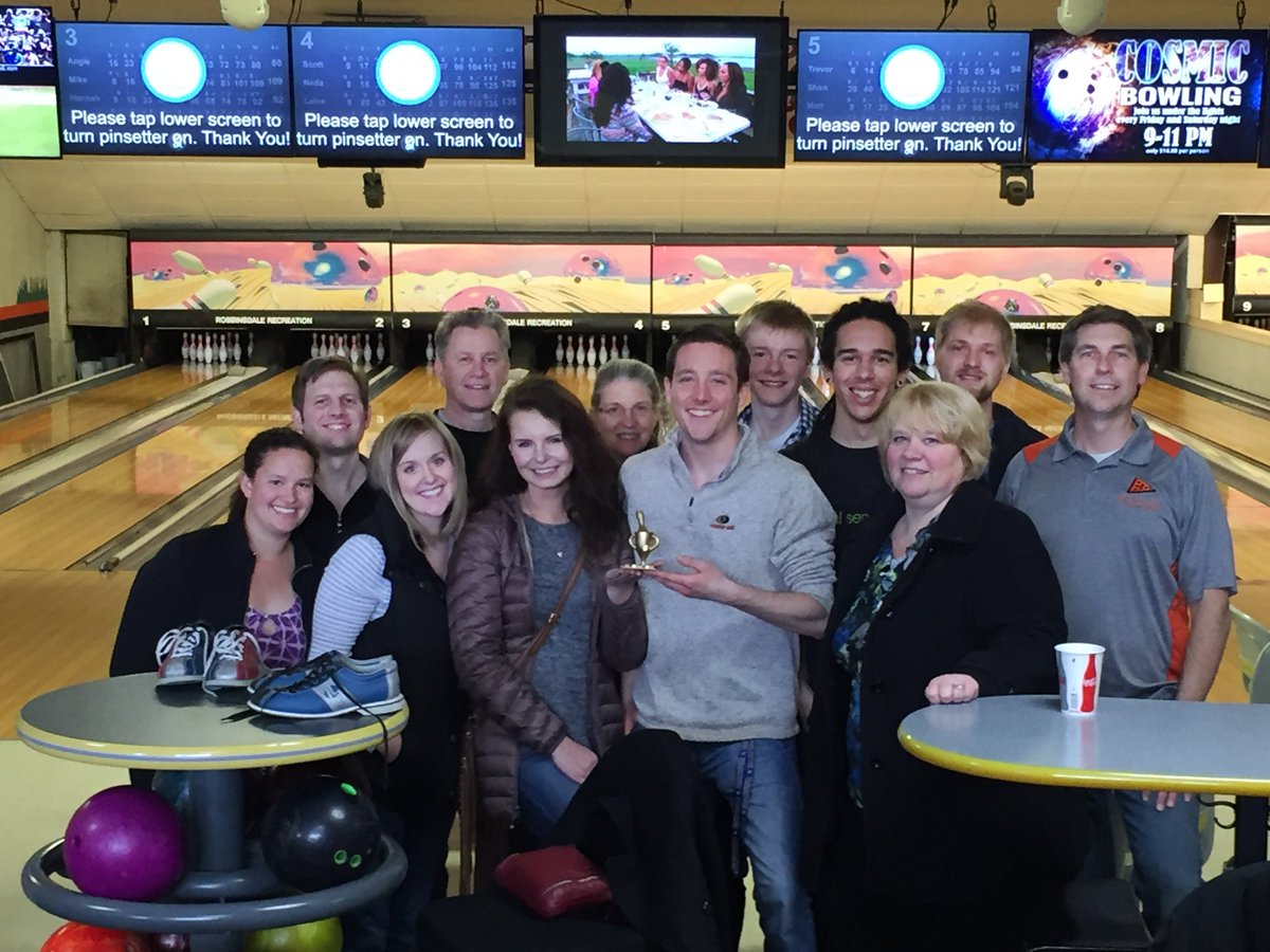 B9Creations's tweet image. Nothing like some celebratory bowling for a record setting quarter! Thankful for the B9Crew and all they do!  #b9c